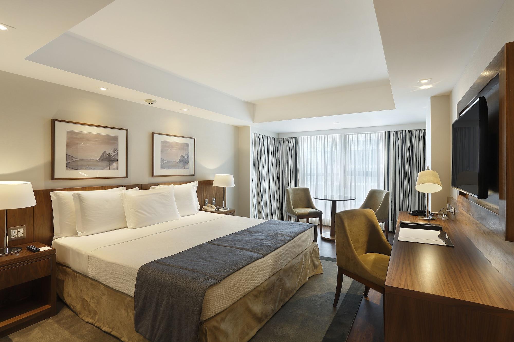 Windsor Marapendi Hotel ริโอเดจาเนโร ภายนอก รูปภาพ A room at the hotel